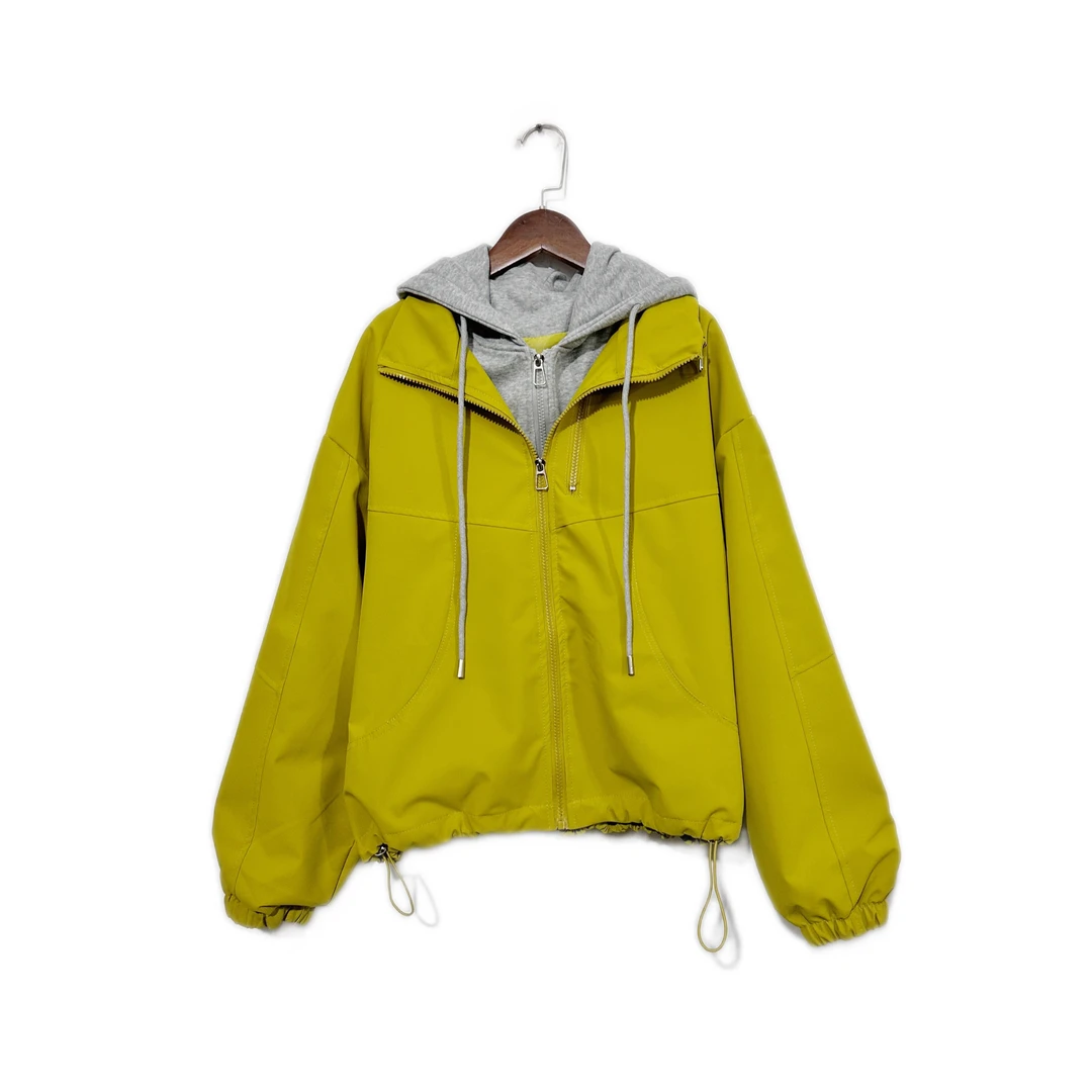 【冲锋衣】秋冬季时尚高档外套设计感时装女装服装9653[JSG]K