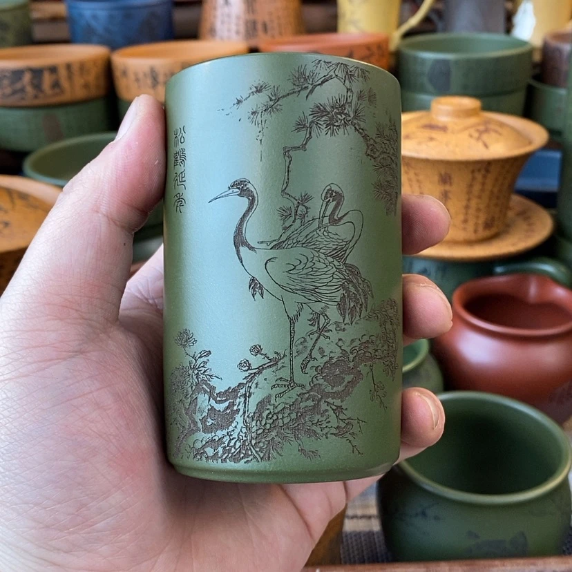 【闪购商品】紫砂杯子宜兴全手工紫砂杯