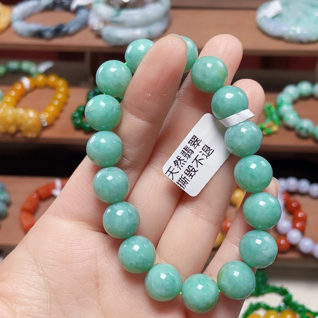 妙***祥翡翠未镶嵌手链饰品