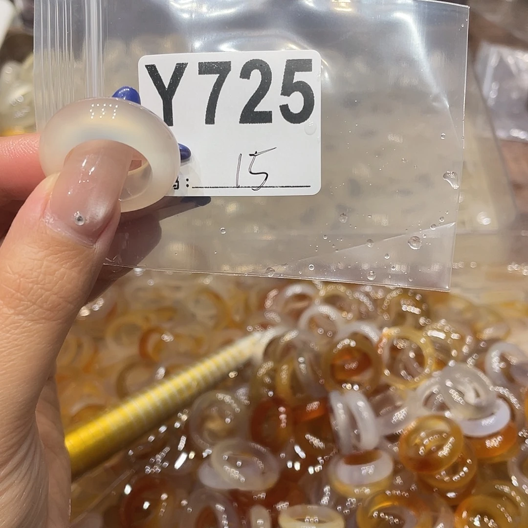 玛瑙/玉髓未镶嵌戒指725