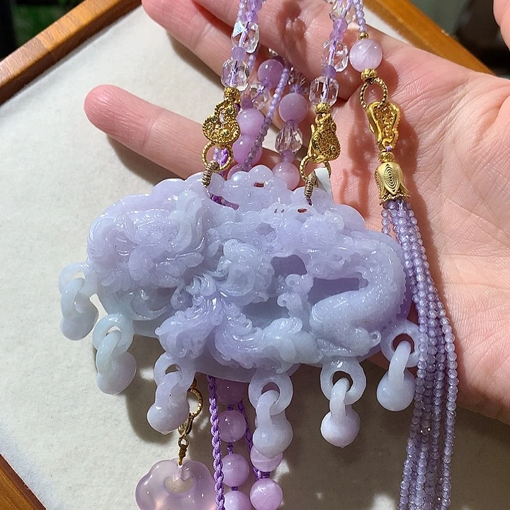 翡翠未镶嵌颈饰翡翠吊坠