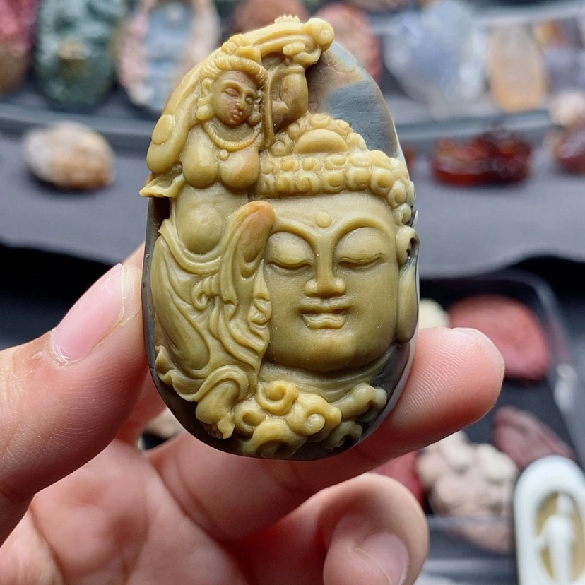 【闪购商品】未镶嵌吊坠定制石英质玉