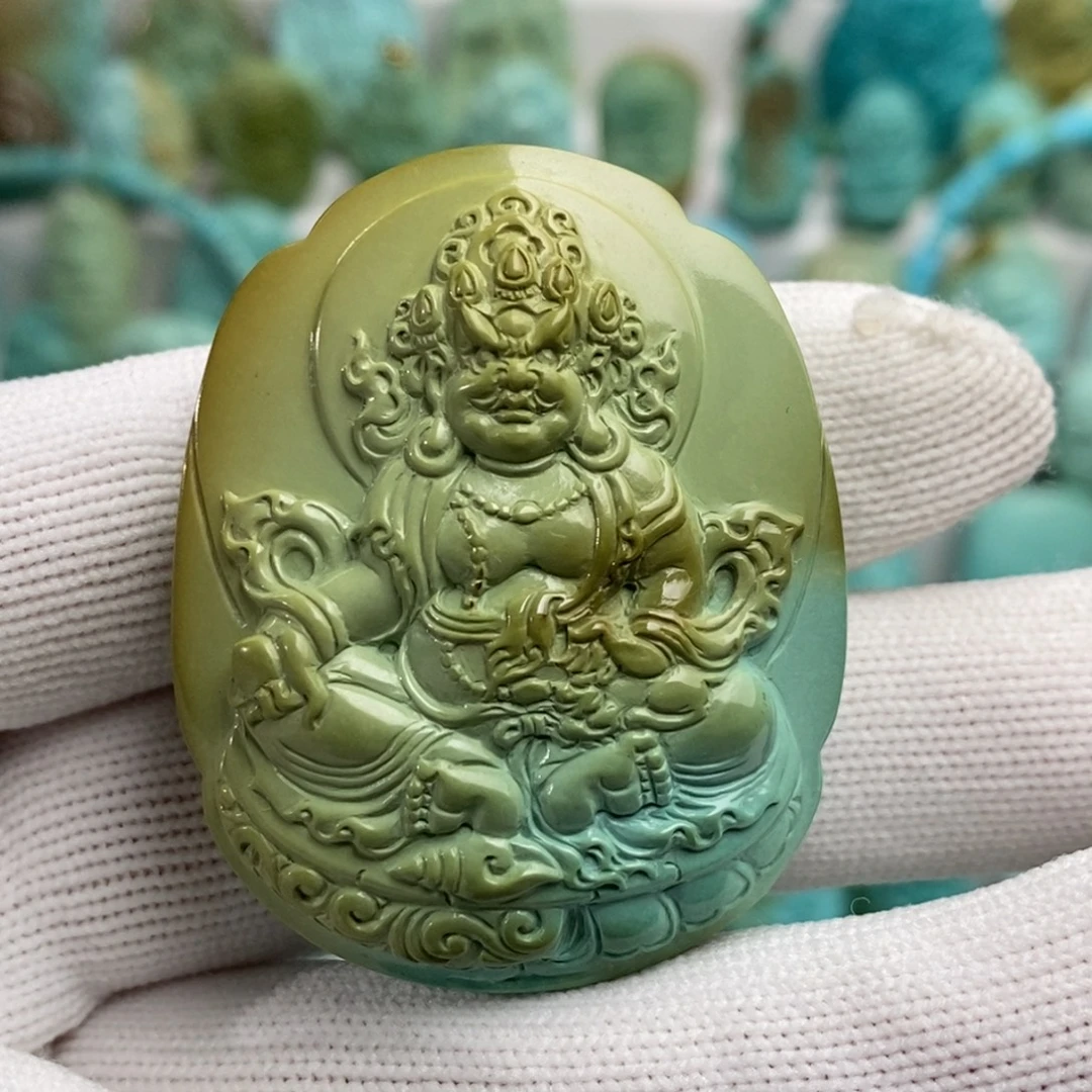 @***米绿松石未镶嵌绿松石