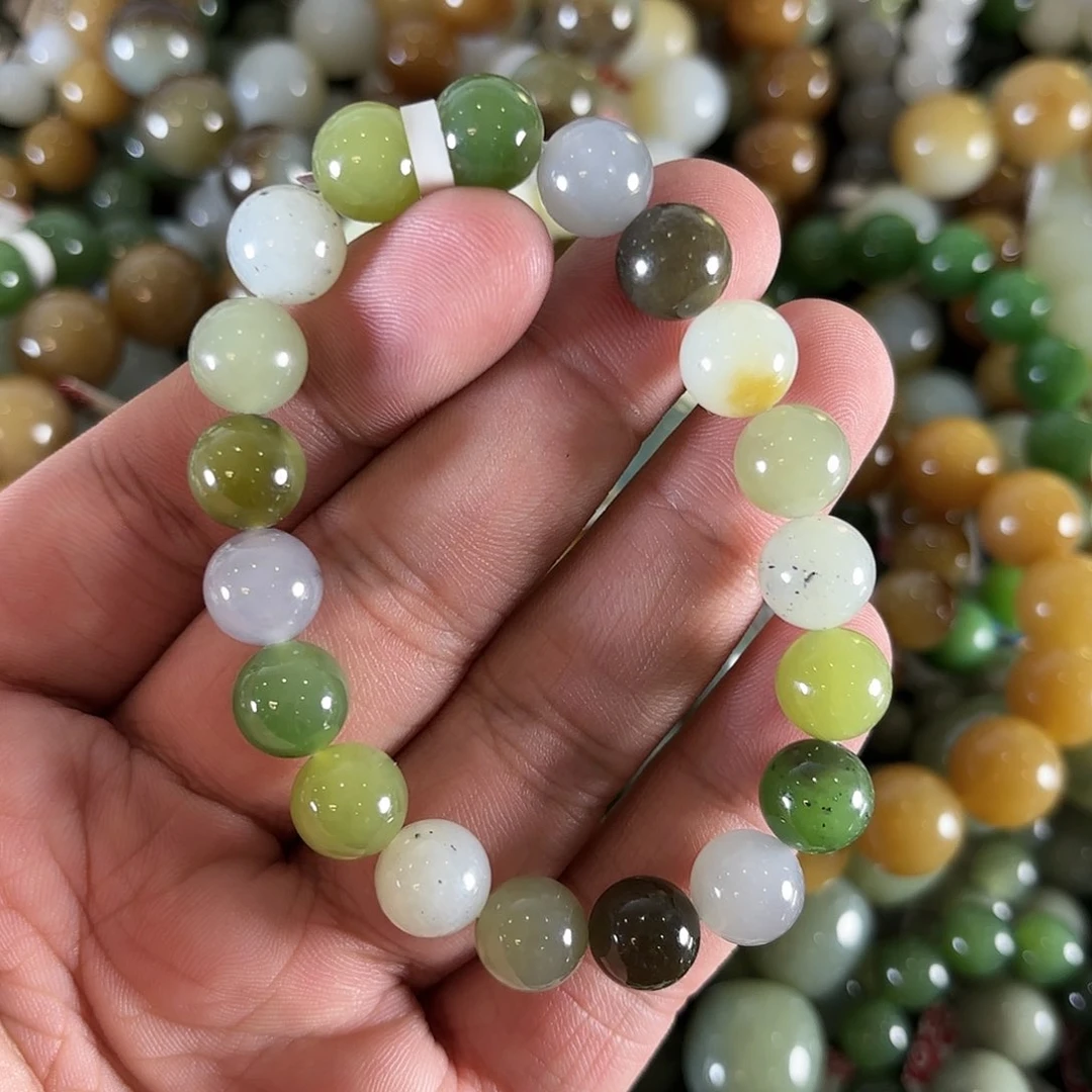 和田玉手链未镶嵌W413