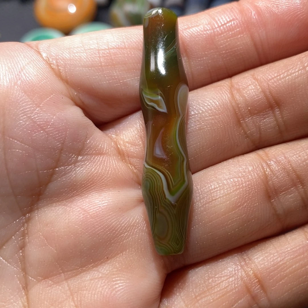 未镶嵌颈饰玛瑙/玉髓阳***后