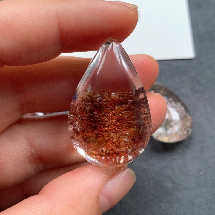 水晶颈饰未镶嵌不**桃水晶