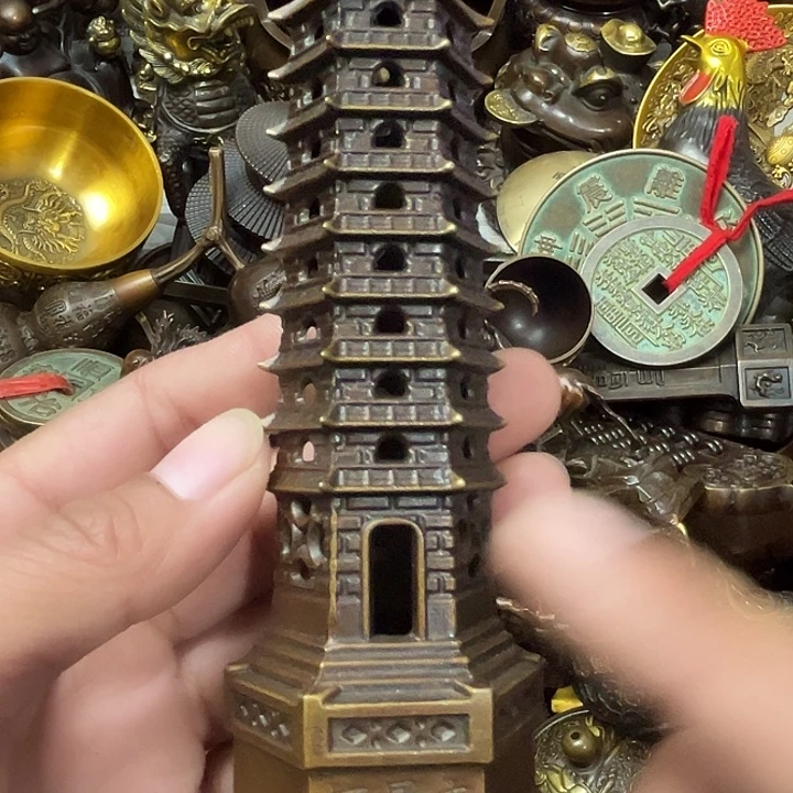 顺顺利利，铜器摆件