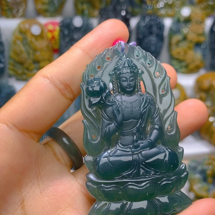 吊坠(不含链)未镶嵌翡翠