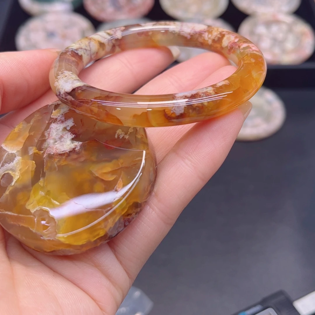 玛瑙/玉髓未镶嵌手镯53