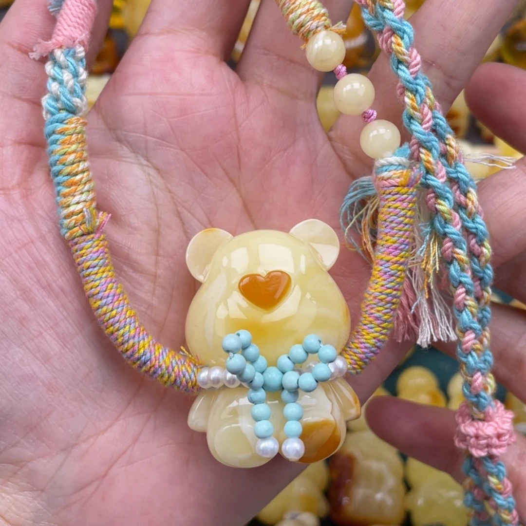 裸石琥珀未镶嵌蜜蜡