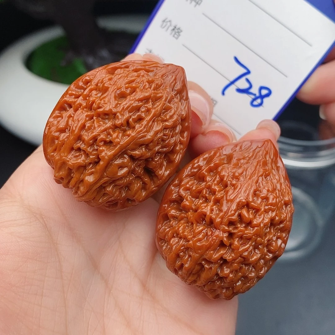 把件文玩核桃34蒜头728