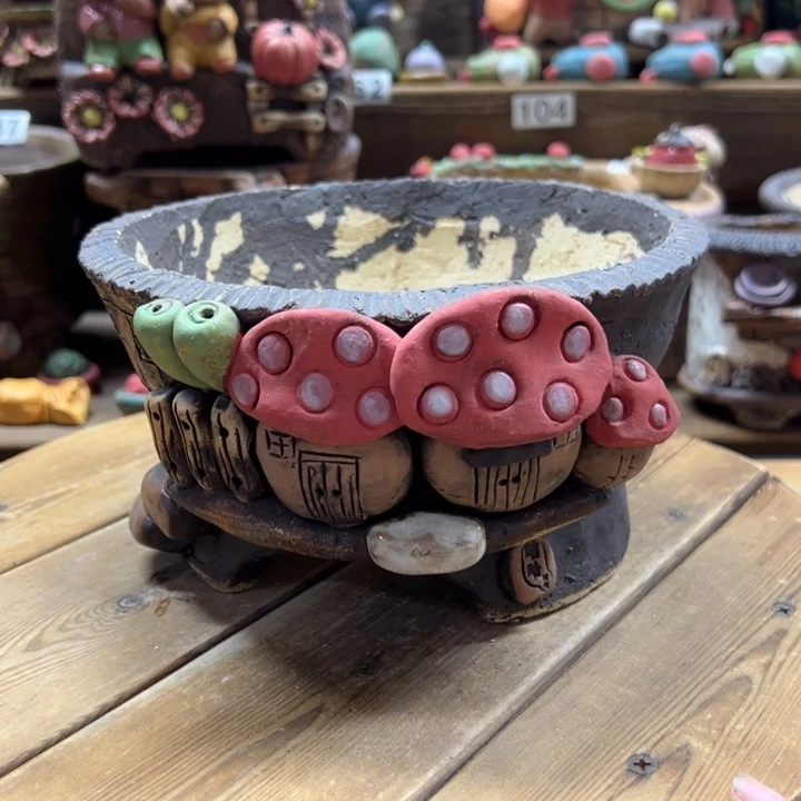 嘻哈多肉花盆百搭