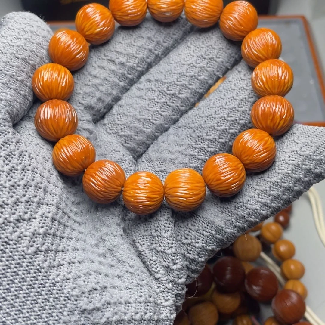 猴头核桃手串猴头373