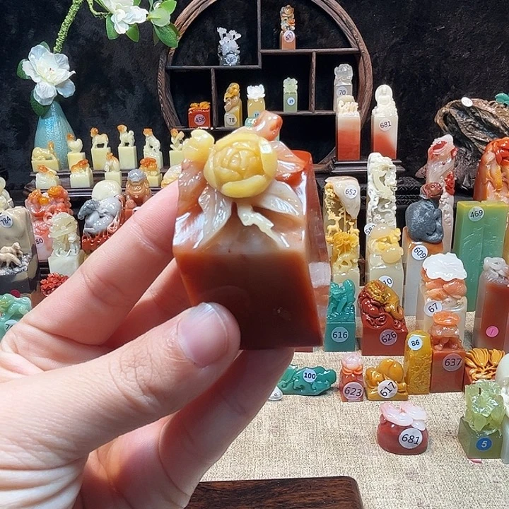 寿山石印石寿山石印章