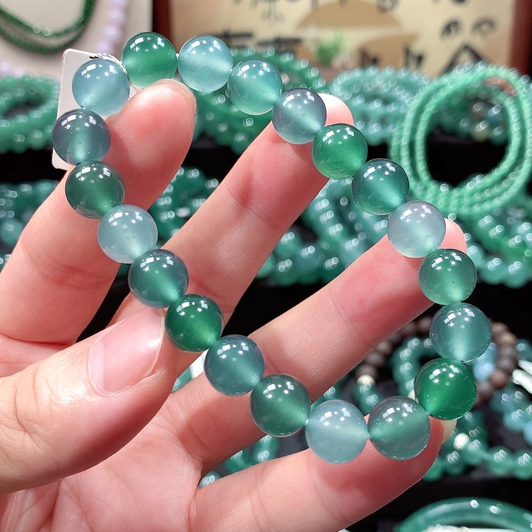 翡翠未镶嵌手链卡10