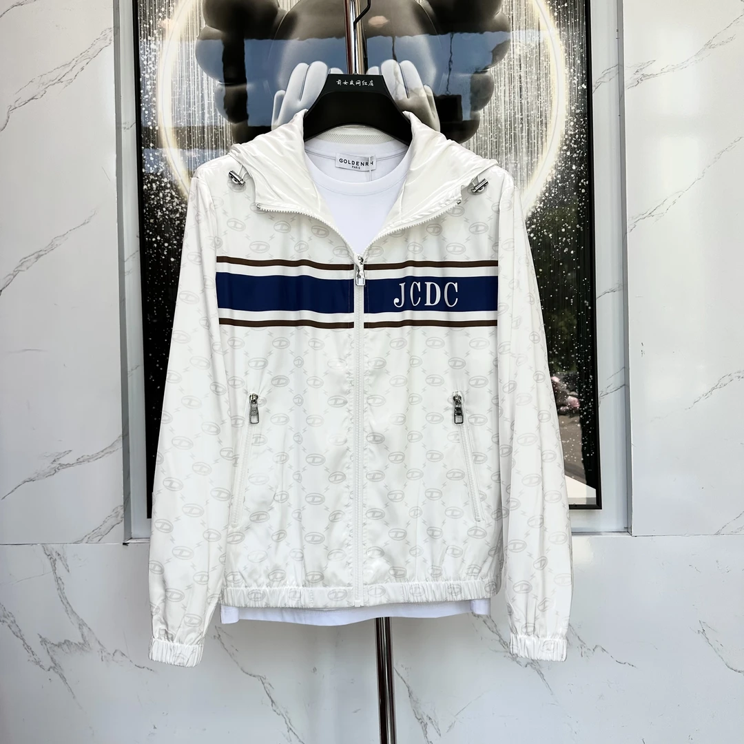 【JCDC外套】春夏新款夹克男士防晒外套防风舒服休闲男外套速干2038