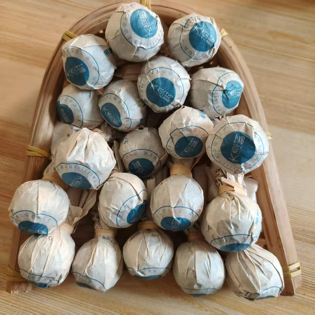 【大漆树龙珠】2024年8g*20颗 易武古树头春普洱生茶