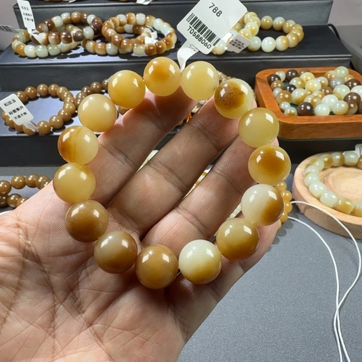 影***子手链未镶嵌和田玉