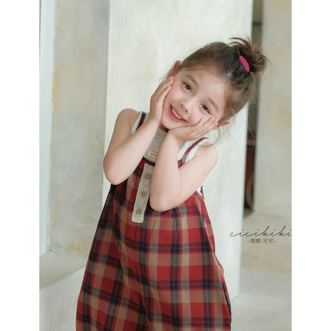 【彩虹格】2025夏季新款时尚品质百搭裤子休闲裤 熙熙可可KZ2557