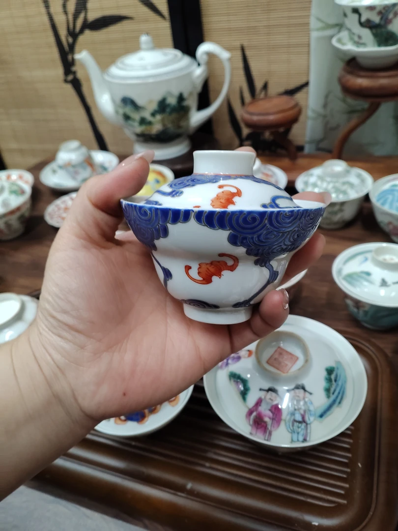 纯手工手绘小杯子