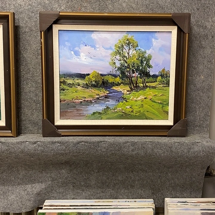 油画带外框画芯尺寸40x50cm