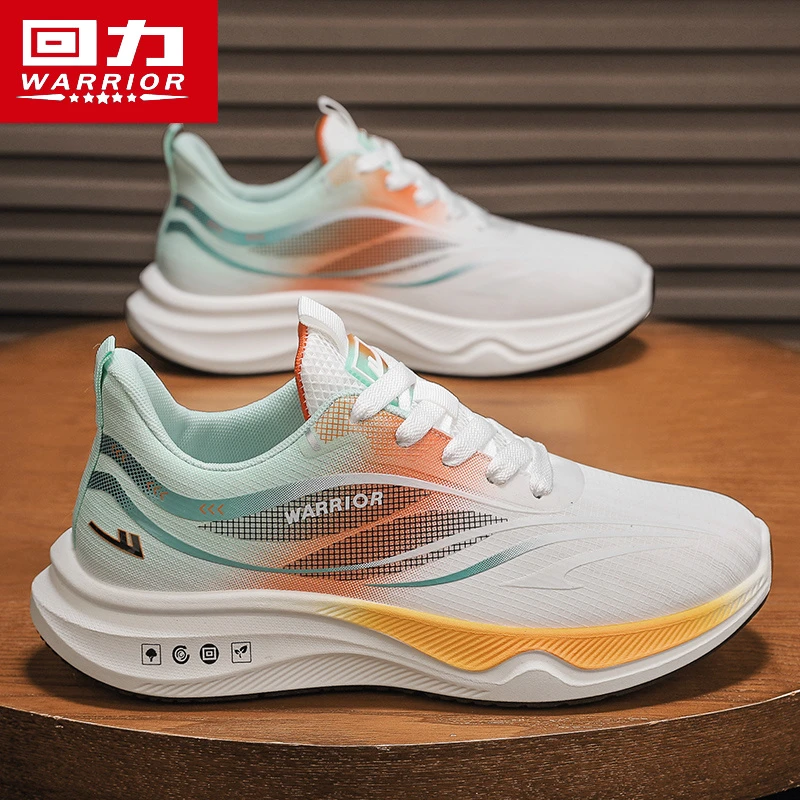 回力男鞋冬季爆款百搭透气网面轻运动鞋学生轻便厚底潮流跑步鞋子