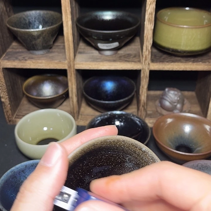 茶盏建窑建盏精品分享