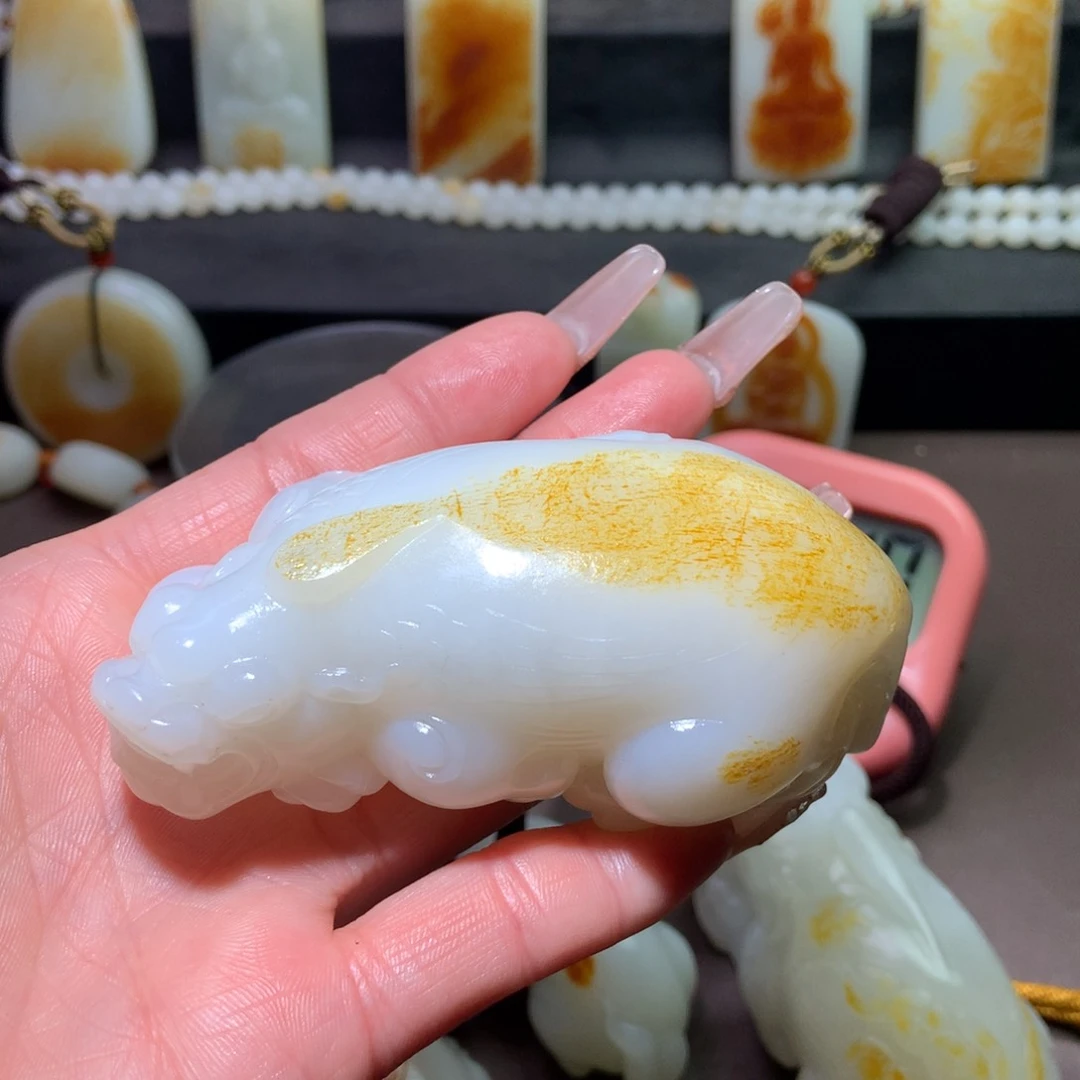 和田玉挂件未镶嵌优*想