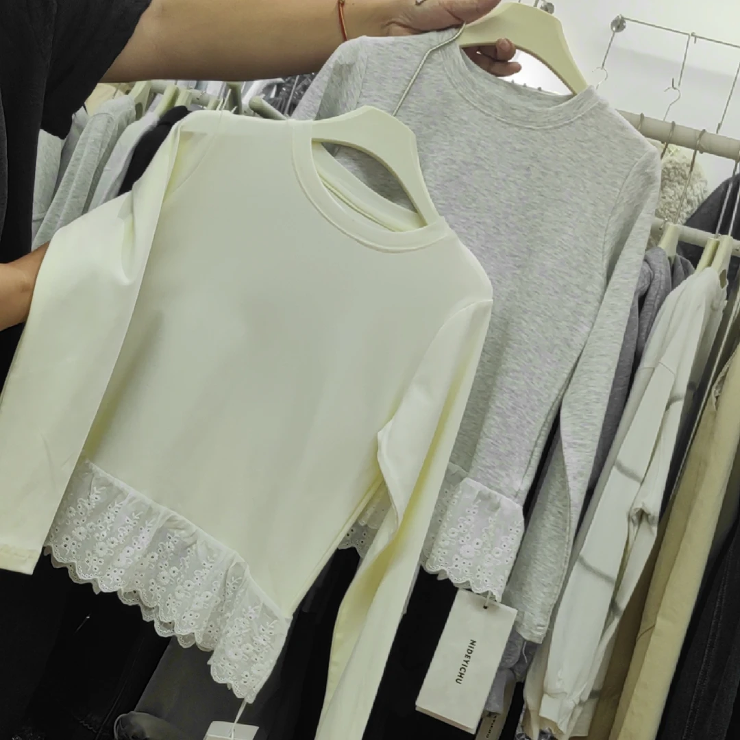 N27女宝蕾丝打底27018
