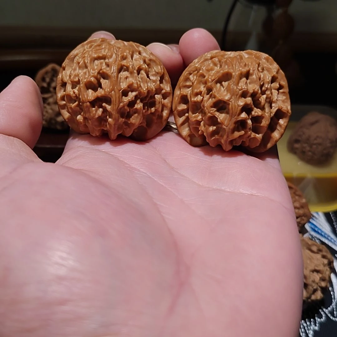 吊坠文玩核桃44苹果园