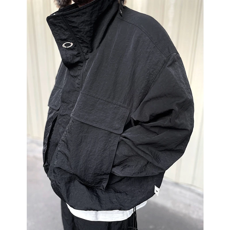 INZUMOKO宽松复古日系工装夹克巴恩风老钱风外套户外休闲潮流