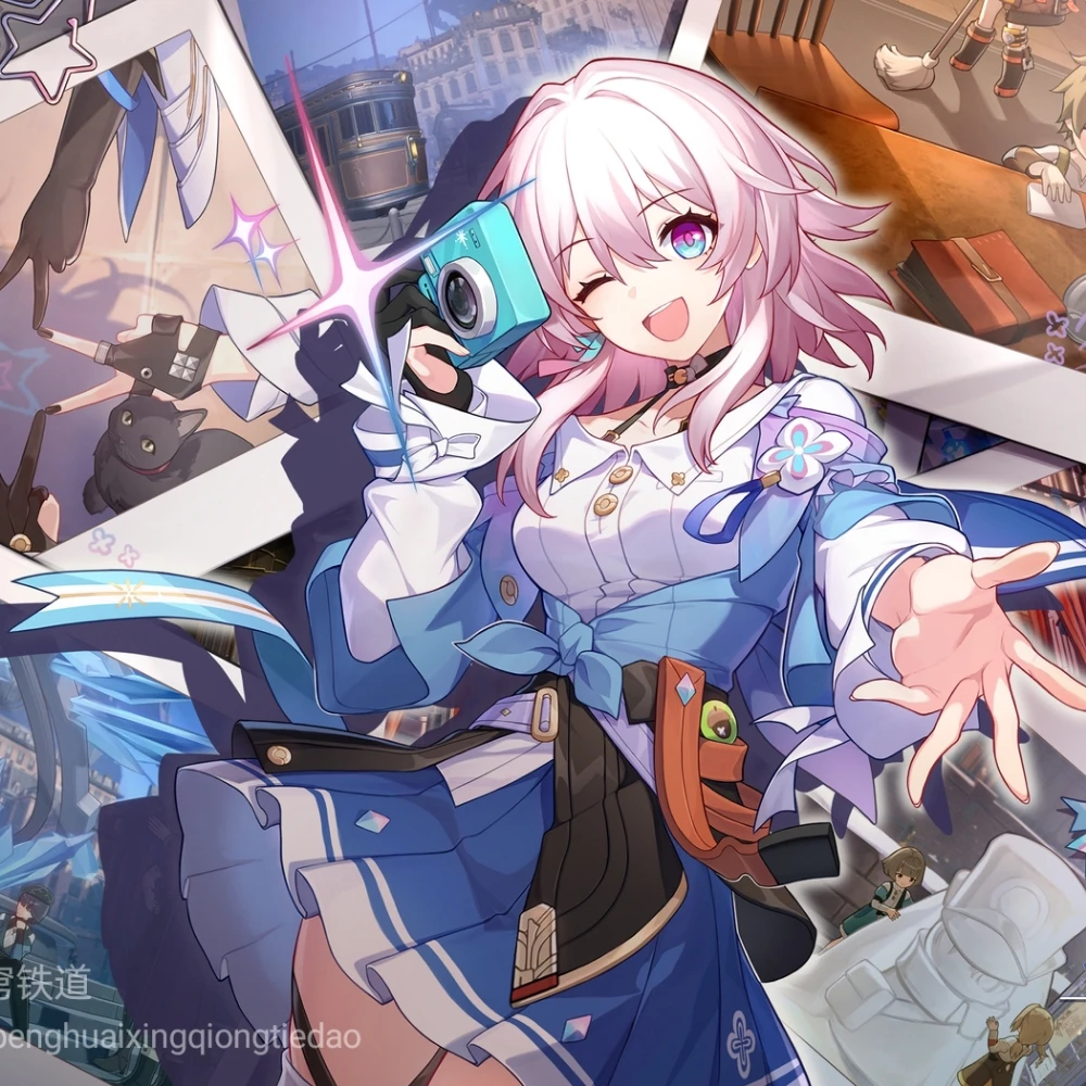 （星穹铁道）周边新工艺亚克力高透水晶砖（二创）系列摆件12*8*1.5