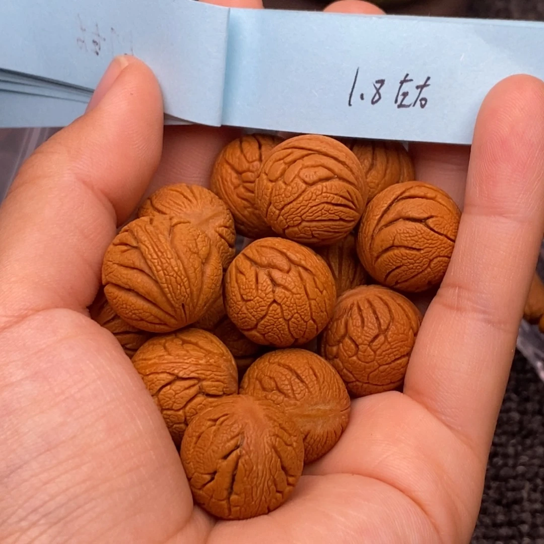 秦岭山脉龙纹桃核 单圈 14k