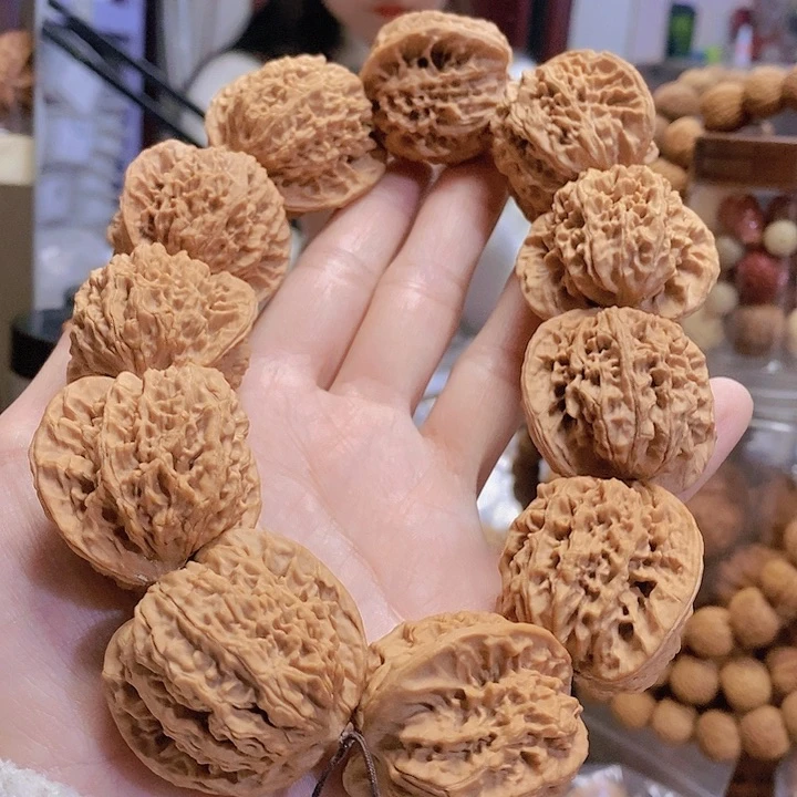 【闪购商品】文玩核桃把件37老款狮子头手持