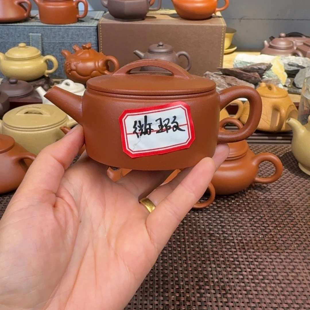 朱泥茶壶130毫升左右