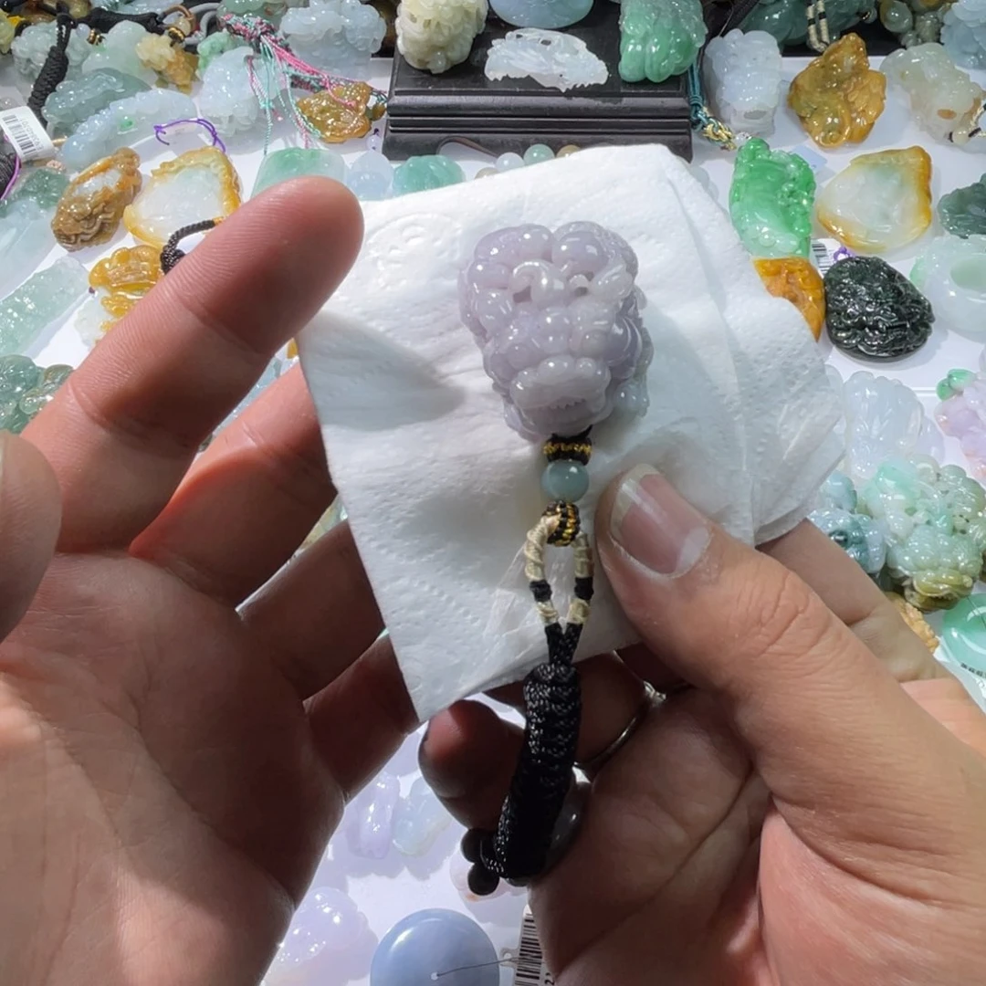 翡翠颈饰未镶嵌W*?天然