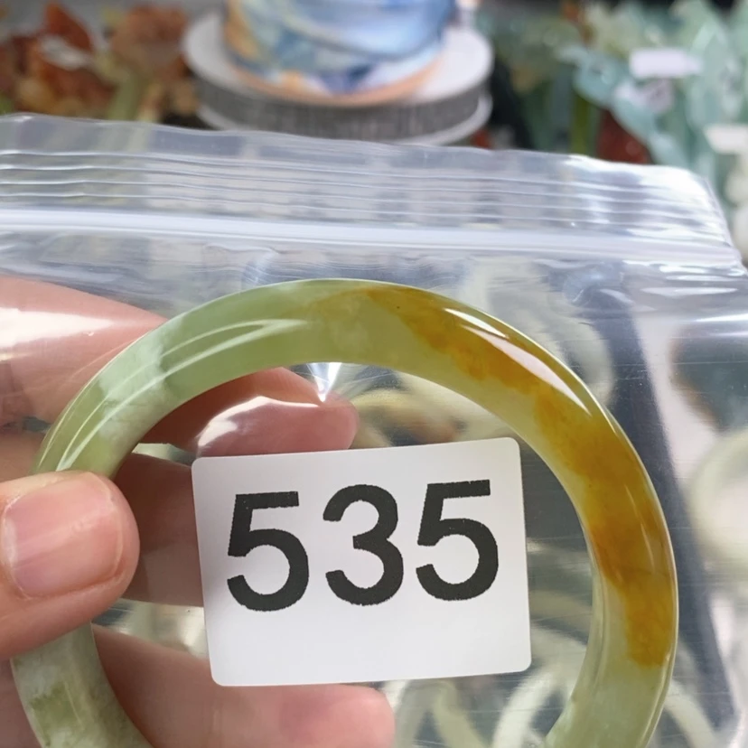 【闪购商品】岫玉发饰未镶嵌开*?