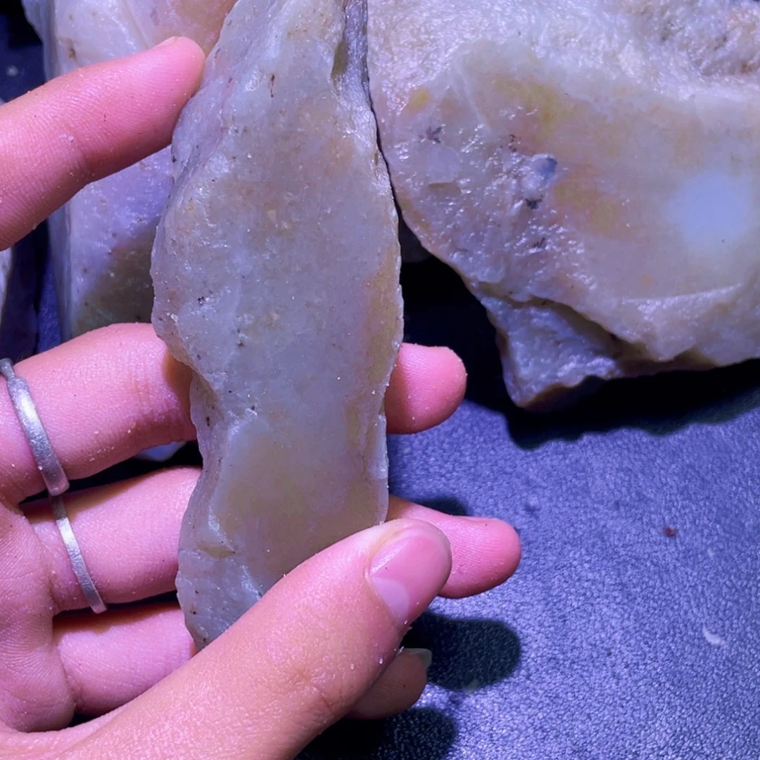未镶嵌和田玉珠宝半成品