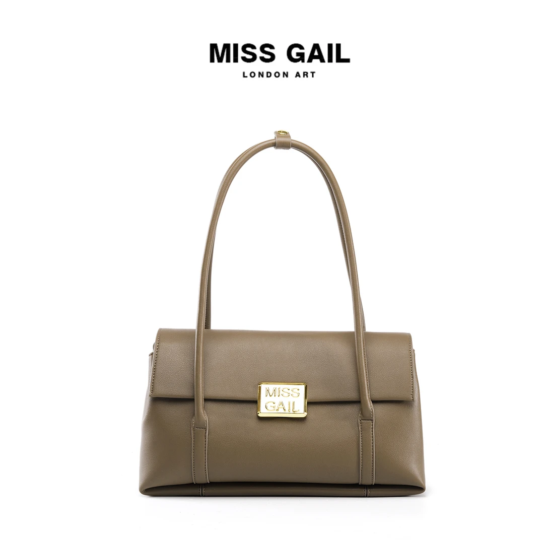 新款韩版时尚潮流气质单肩包8301卡其色