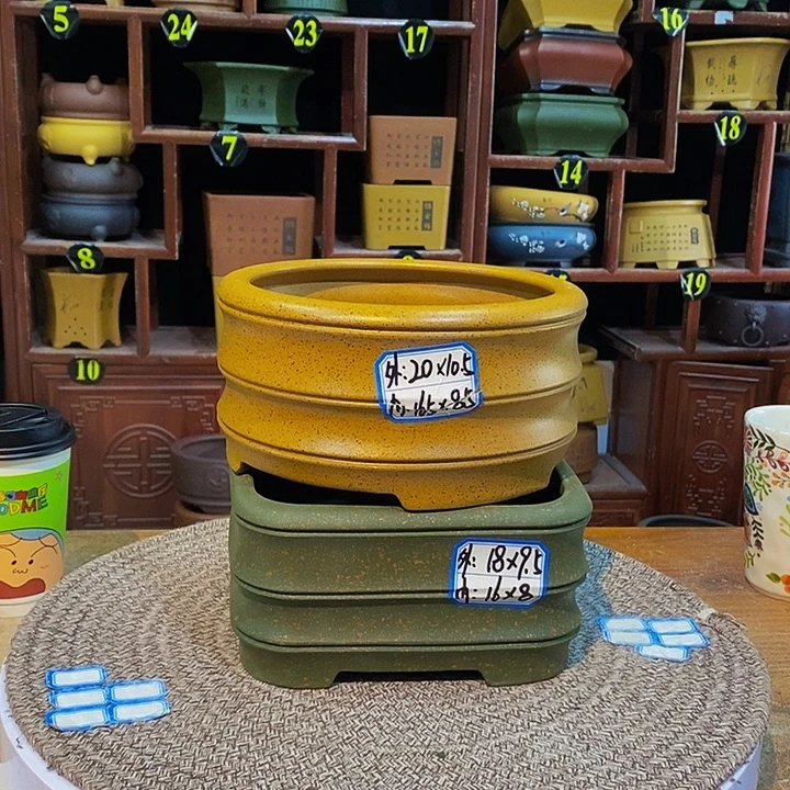 紫砂花盆紫砂花盆