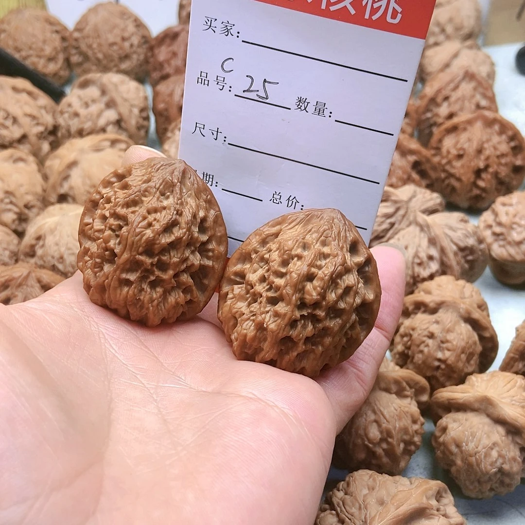 把件桃核25号平谷野牛38尺