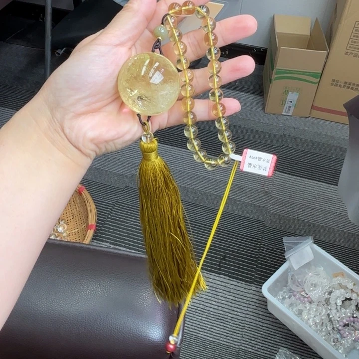 未镶嵌手链水晶车挂