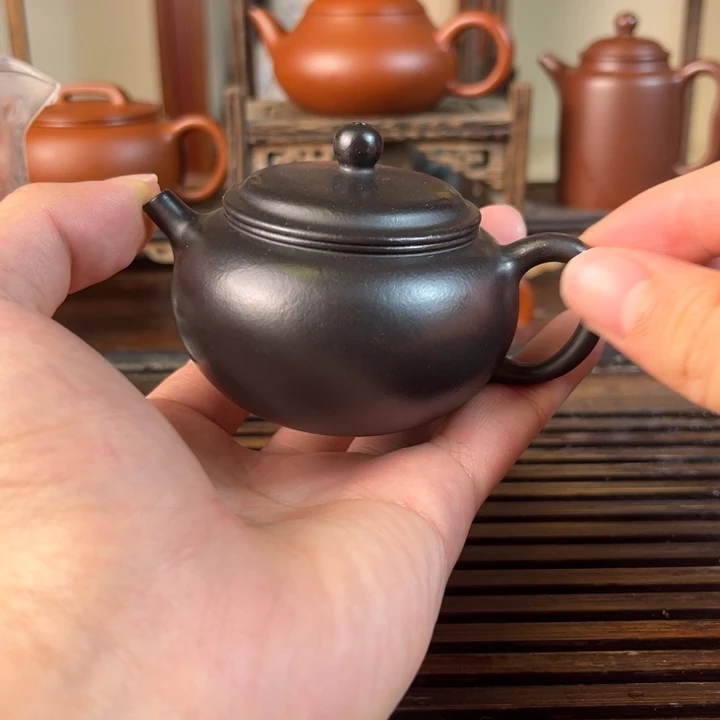 茶壶紫砂原矿紫砂手工制作
