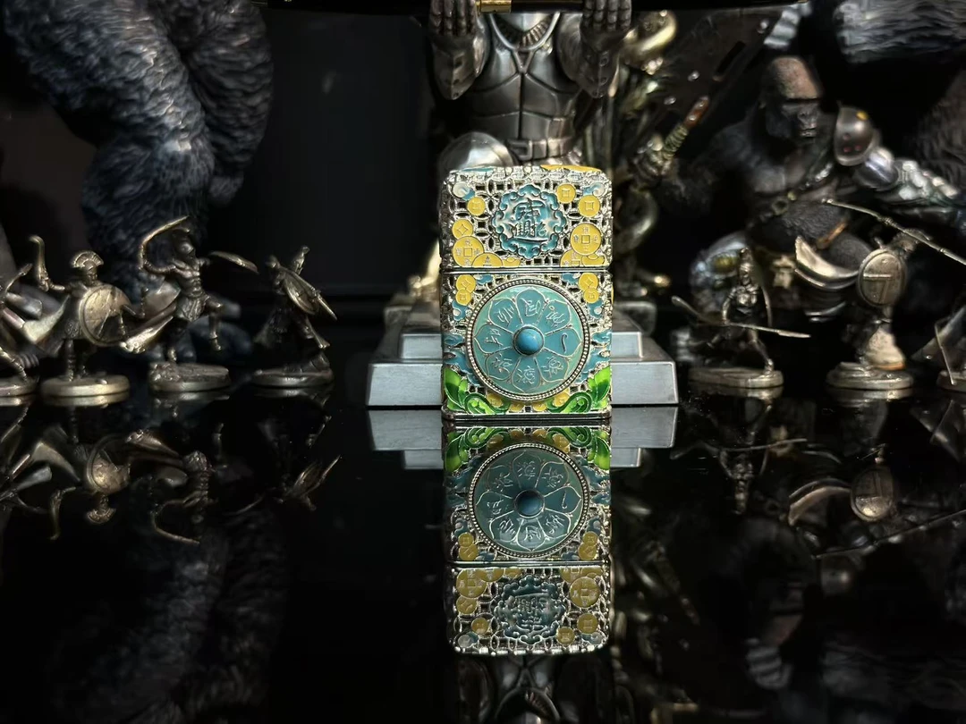 盔甲如意算盘 银（无煤-油）