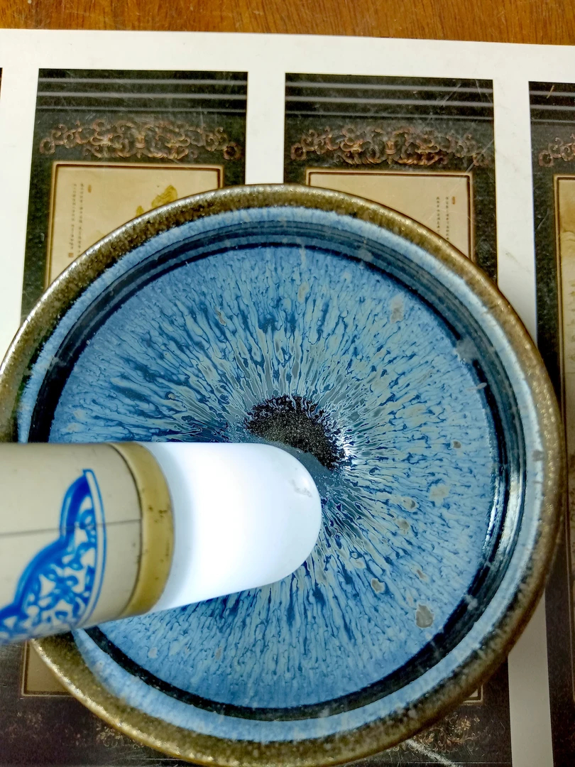 一纹一盏龙窑柴烧，没有相同只有相似，银毫主人杯，以实物为主。