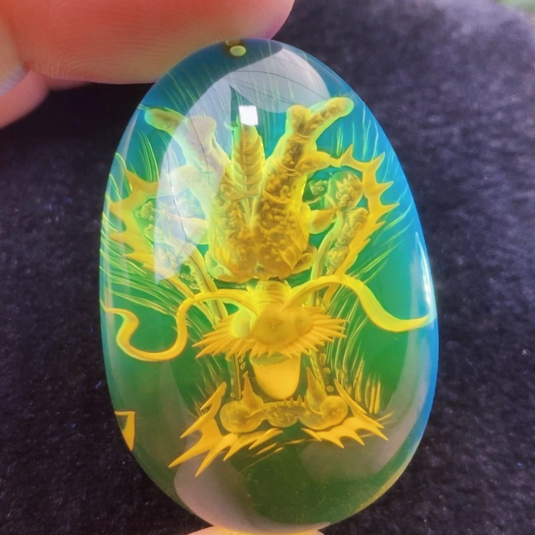 【闪购商品】蓝珀吊坠(不含链)未镶嵌