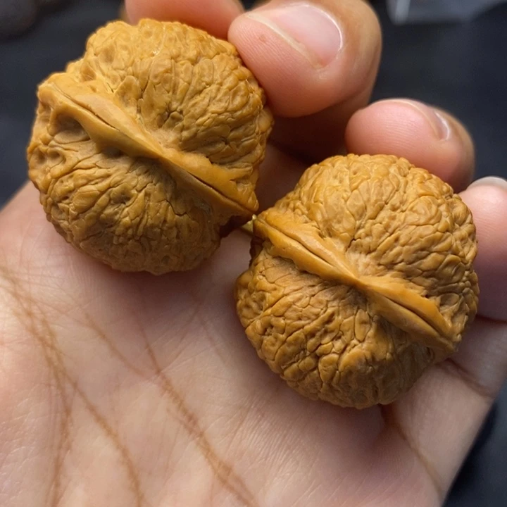 把件文玩核桃33尺蛇皮球