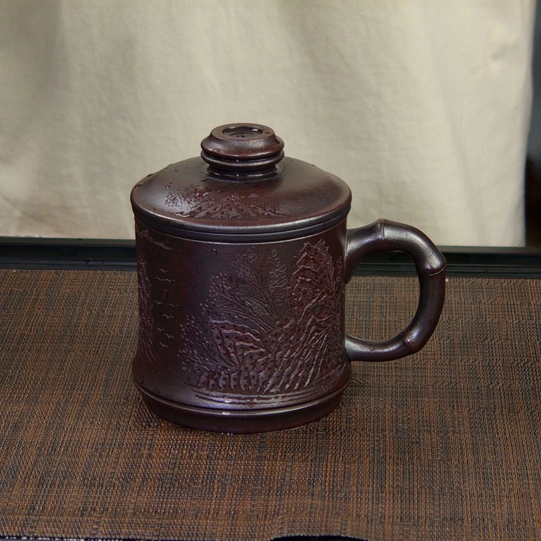 紫砂茶杯高货放漏