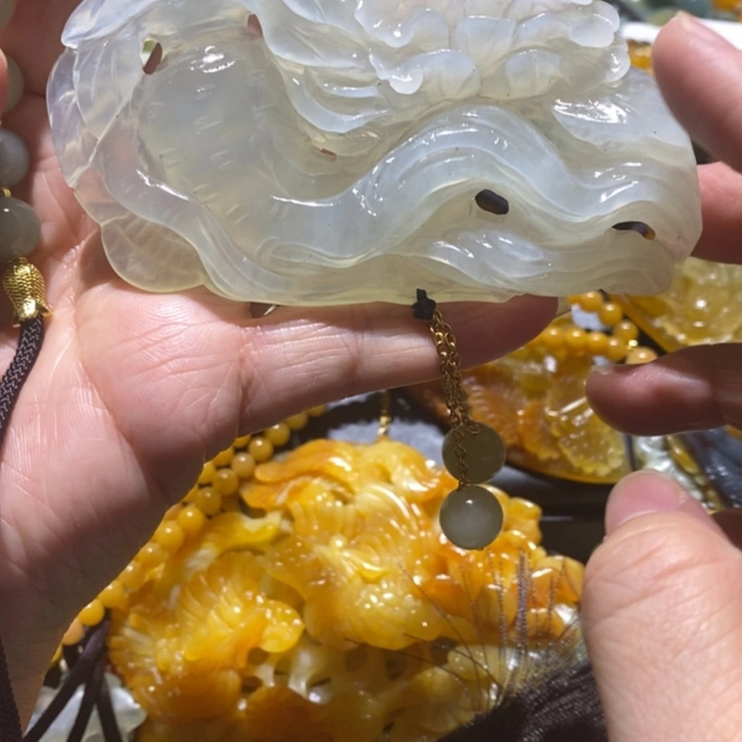 【闪购商品】岫玉毛衣链未镶嵌