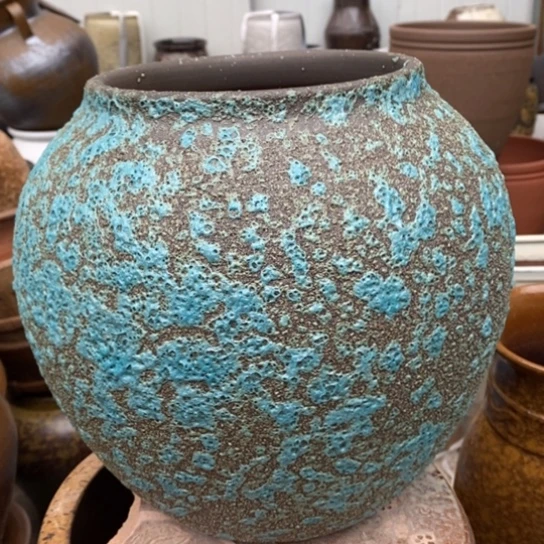 【闪购商品】紫砂花盆高约25口约17